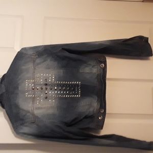 Cropped Denim jacket